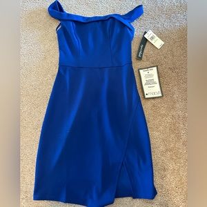 Sequin Hearts Royal Blue Formal Dress